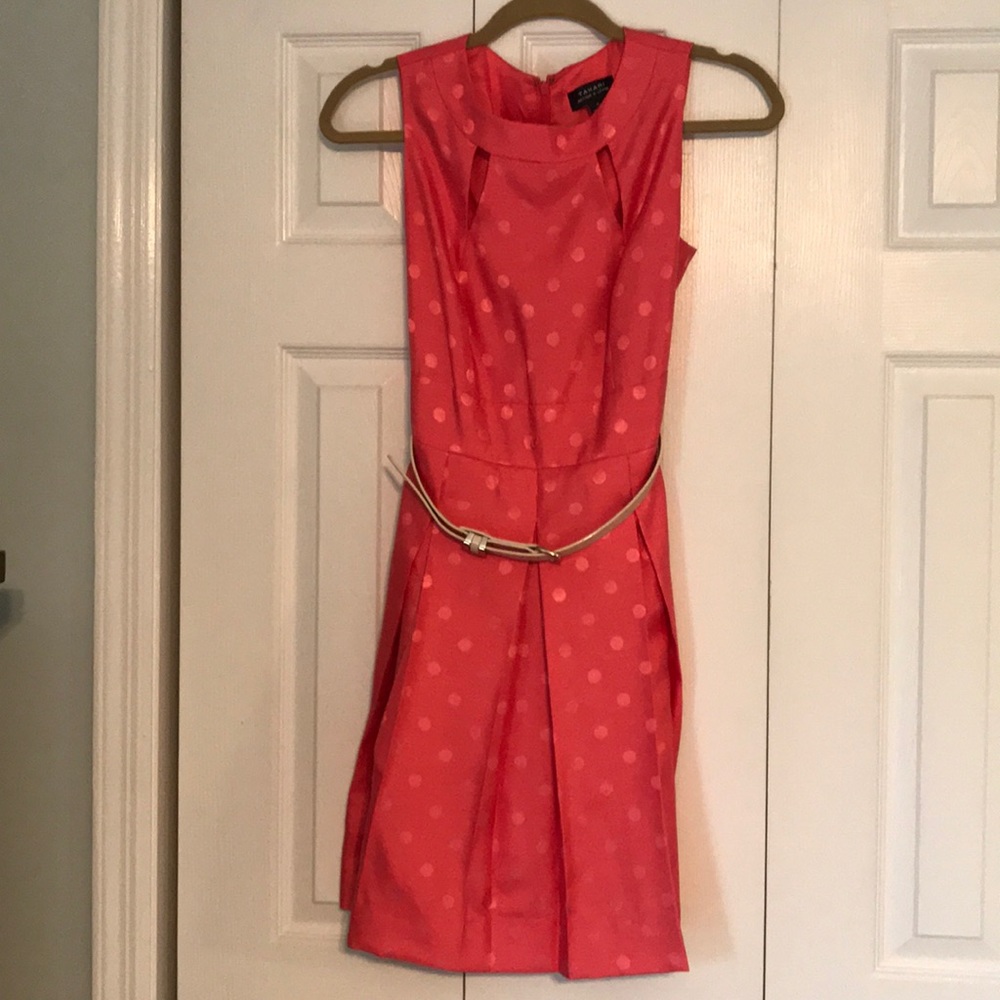 Coral Tahari cocktail dress